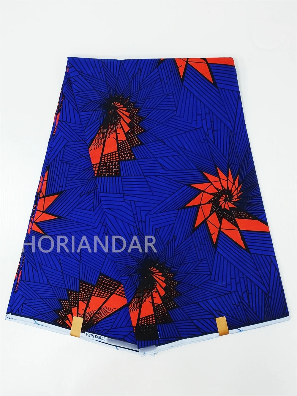 Veritable Guaranteed Dutch Hollandais Quality Prints Pagne African Fabric Dress Real Wax 100% Cotton 6 Yards