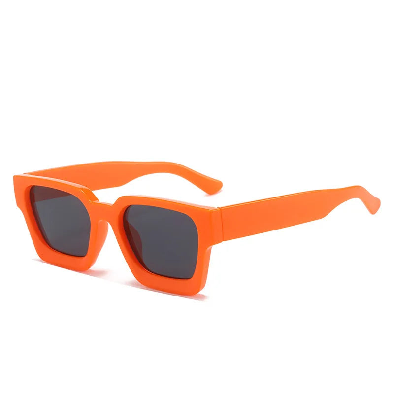 JNPCXI Fashion Square Women Luxury Sunglasses Retro Green Brand Designer Men Trending Sun Glasses Shades UV400