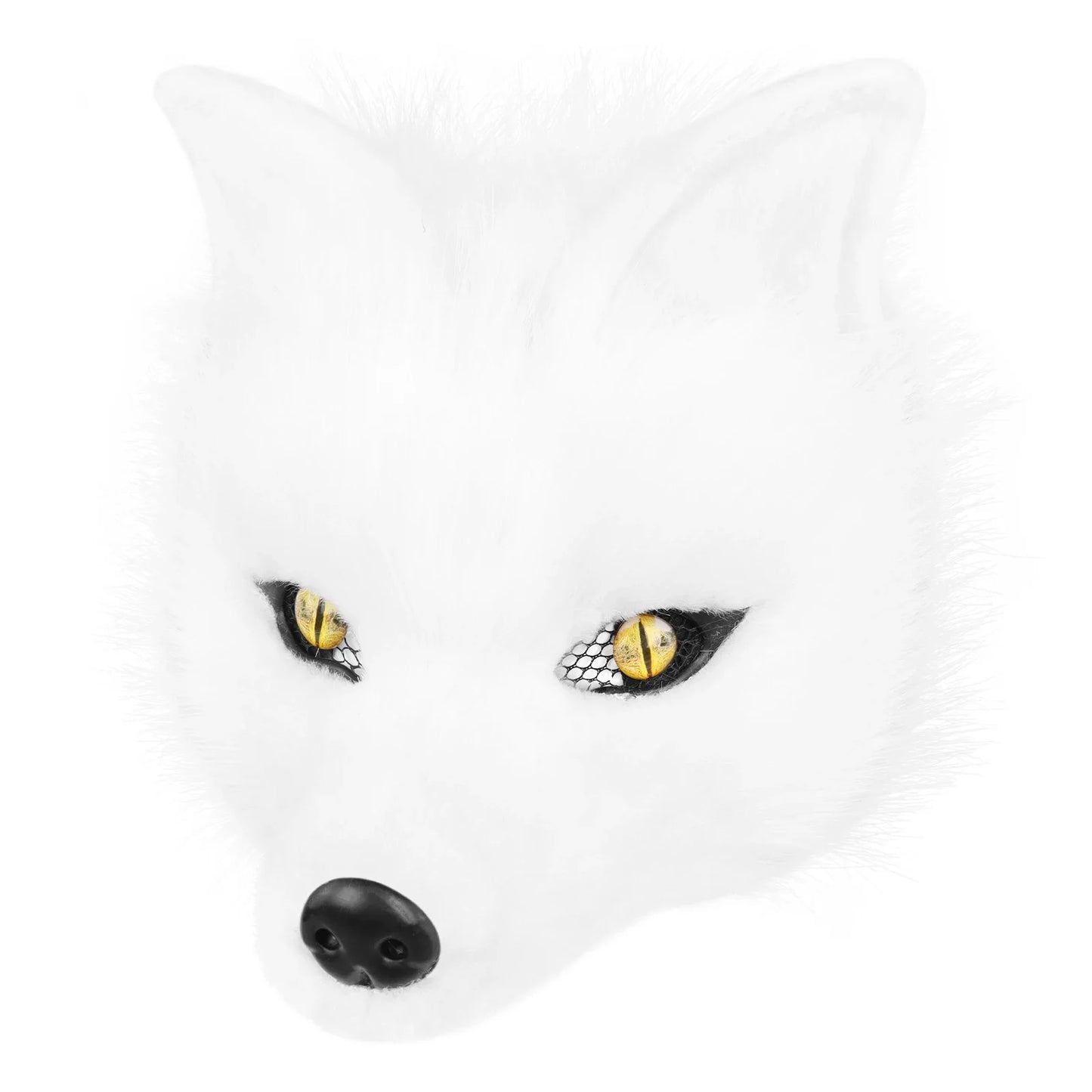 Wolf Mask Half Face Animal Dog Fox Werewolf Masks for Halloween Party Cosplay Costume Props