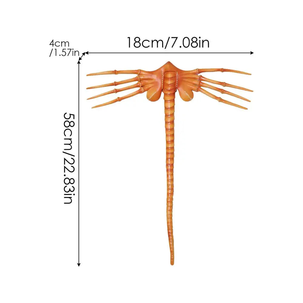 Scary Predator Mask Funny Masks Halloween Party Cosplay Props For Adults Animal Latex Horrific Half Face Mask