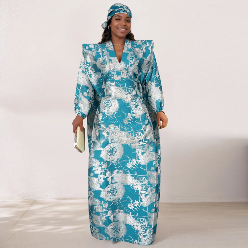 African Dresses for Women Traditional Africa Clothing Dashiki Ankara Outfits Gown Abayas Robe Muslim Kaftan Maxi Long Dress 2025