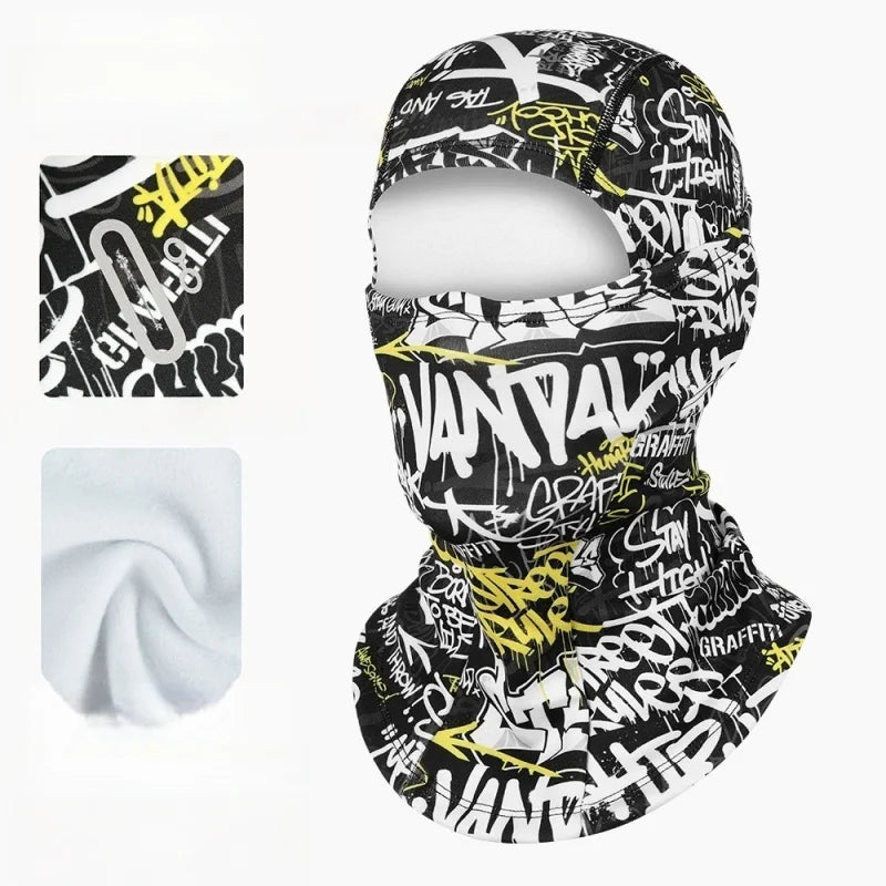 Winter Balaclava Funny Mask Hat Full Face Mask Bandana Snowboard Ski Hood Women Fashion Warm Masks Cycling Goggles Cold Weather