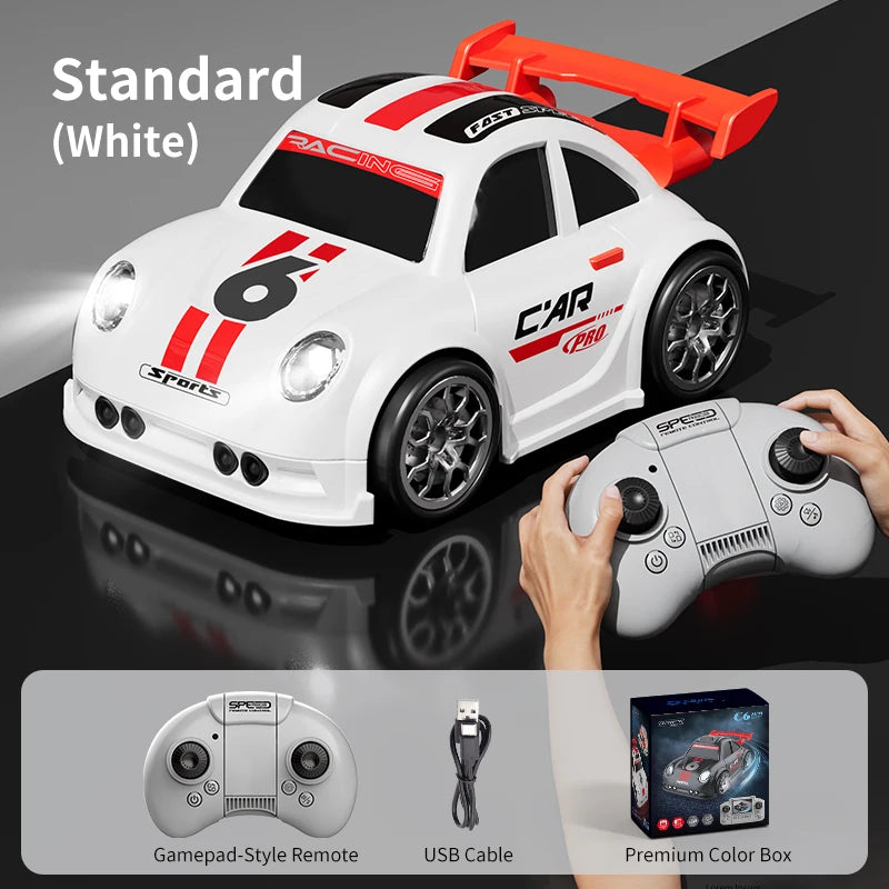 New 2026 Mini RC Car With FPV Camera Wifi With Screen Remote Control Follow Mode 2.4G Drift Car Racing RC Toy Gift For Children