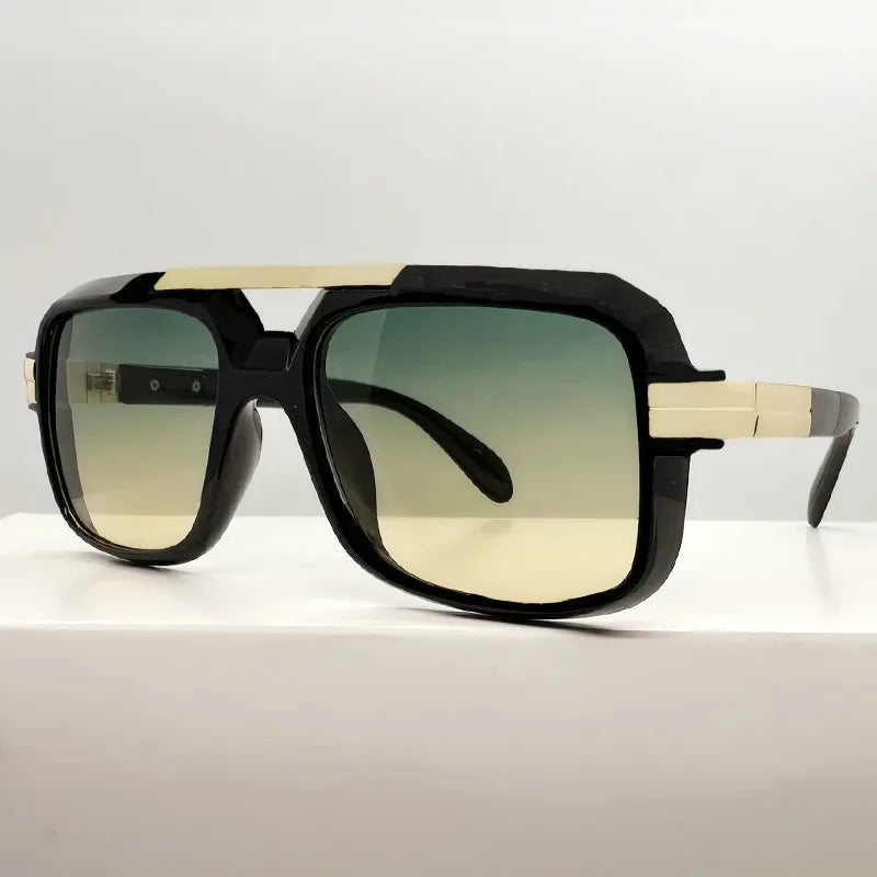 Luxury Brand Oversized Punk Square Sunglasses Men Women Big Frame Sun Glasses Shades Eyewear Goggle De Sol Oculos