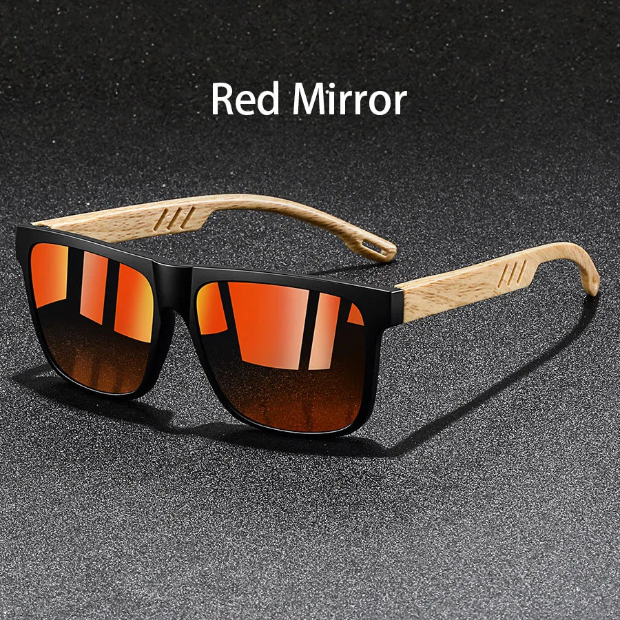 New Fashion Vintage Square Square Frame Sunglasses Men Women Fishing Driving Luxury Brand Designer Sun Glasses UV400 Eyewear