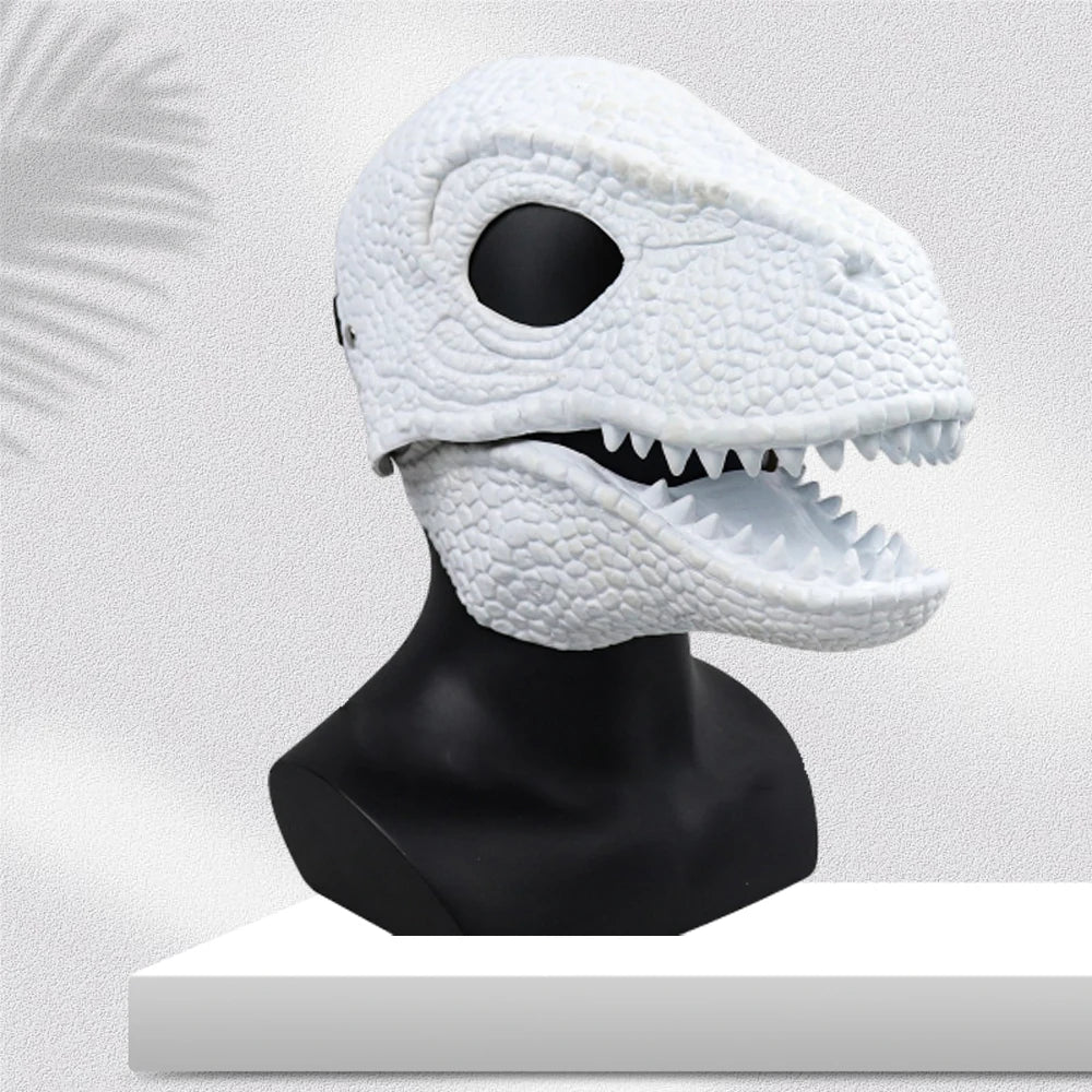 Animal Masks Easy To Wear Unique Activity Mouth Function Great For Halloween Parties High Quality Latex Material Dinosaur Mask