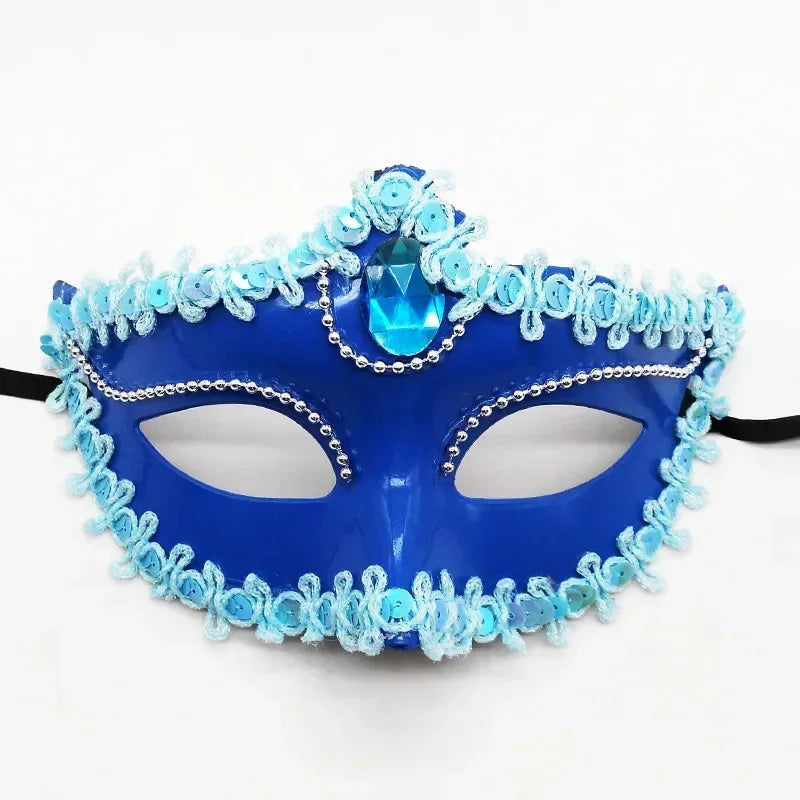Sexy Masquerade Half Mask Feather Lace Decoration Cosplay Party Princess Ball Mardi Gras Dress Decoration Charming Sexy