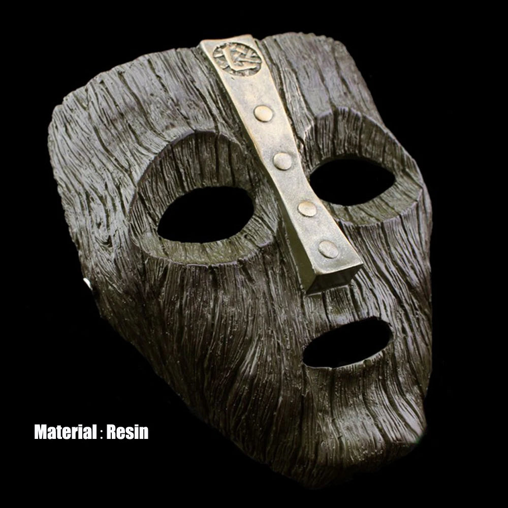 Halloween Resin/Latex Cameron Diaz Loki Masks Jim Carrey Venetian Mask The God of Mischief Masquerade Replica Cosplay Costume