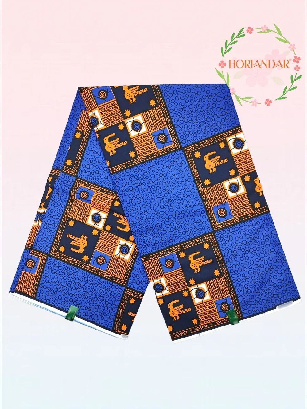 Classical Fabric Dutch Hollandais Fabric Veritable Real Wax for African Printed Dress Guaranteed 100% Cotton 6 Yards