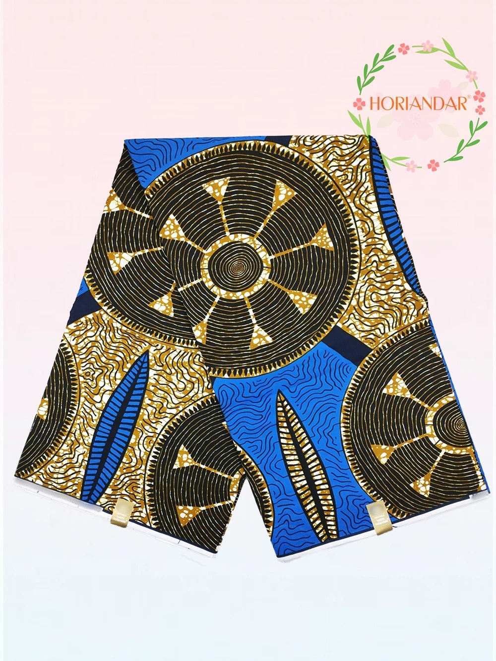 Veritable Guaranteed Dutch Hollandais Quality Prints Pagne African Fabric Dress Real Wax 100% Cotton 6 Yards
