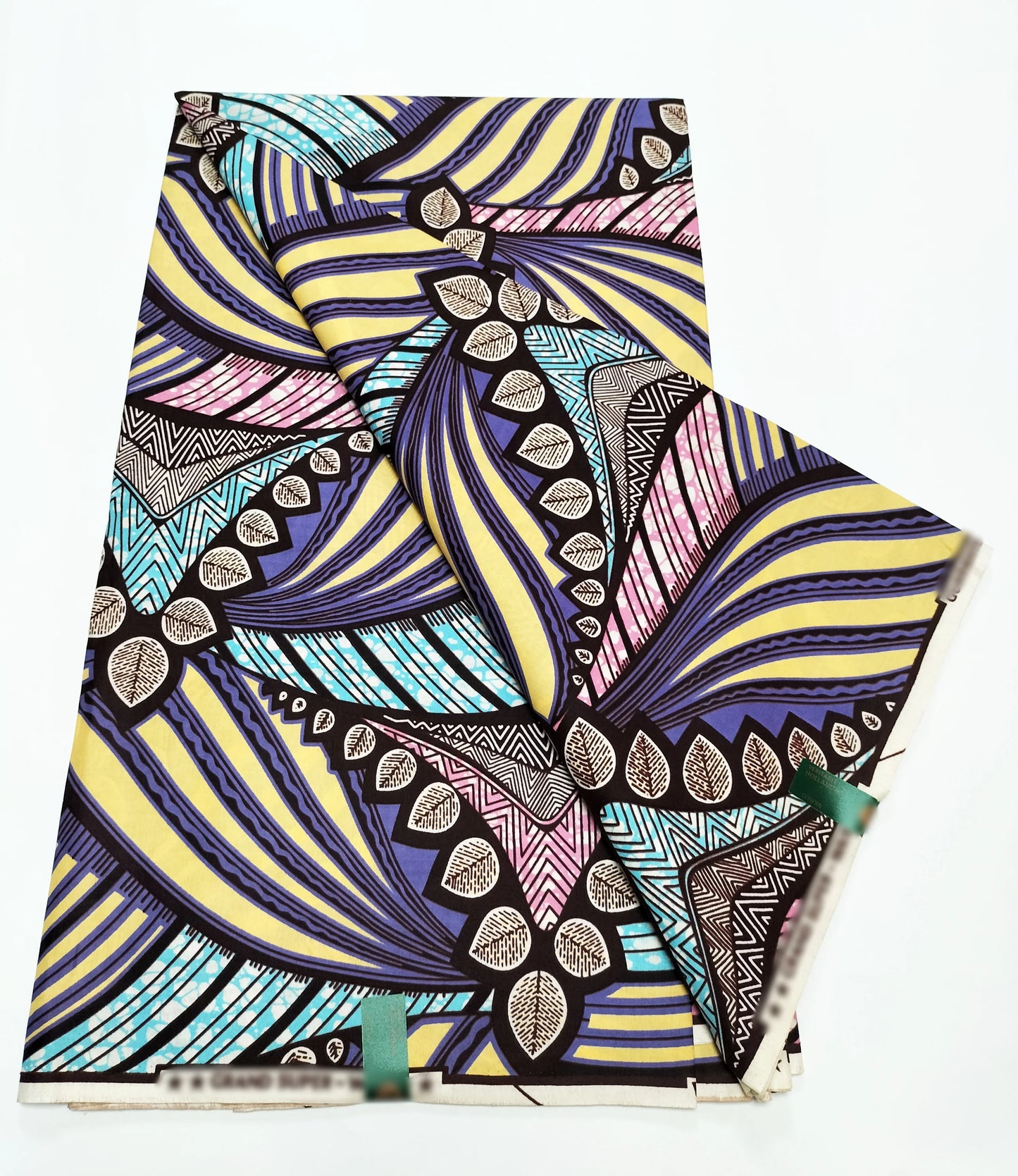 2025 Newest Veritable Original Super-W Guaranteed Dutch Hollandais Pagne Real Wax Print Fabric African Dress 100% Cotton 6 yard