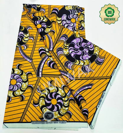 2025 Newest Veritable Original Super-W Guaranteed Dutch Hollandais Pagne Real Wax Print Fabric African Dress 100% Cotton 6 yard