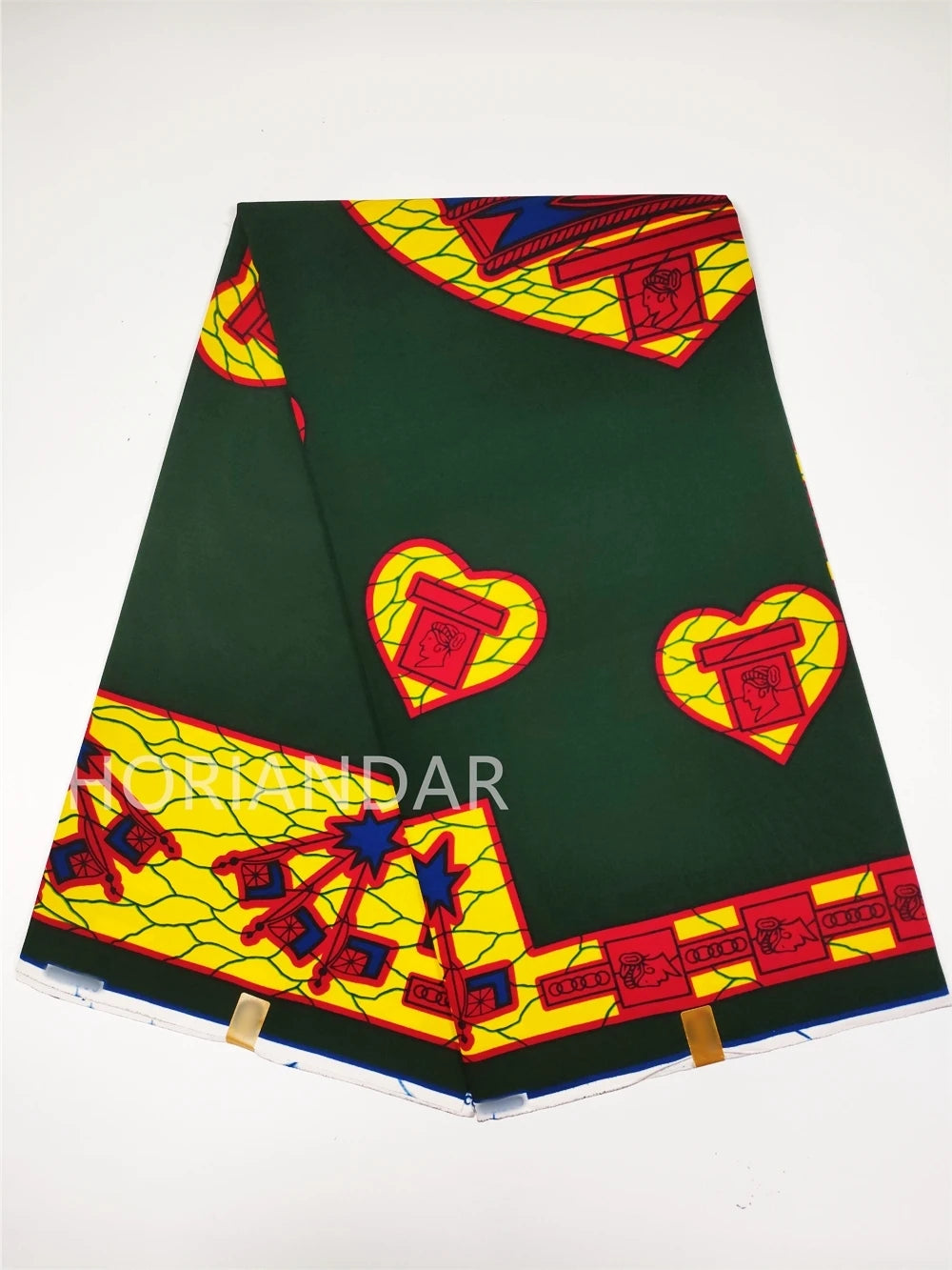 Classical Fabric Dutch Hollandais Fabric Veritable Real Wax for African Printed Dress Guaranteed 100% Cotton 6 Yards