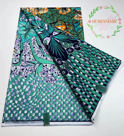 2026 Grand Super Original African Wax Fabric High Quality Nigerian Print Ankara Fabric For Sewing 6 Yard Women Dress 100% Cotton