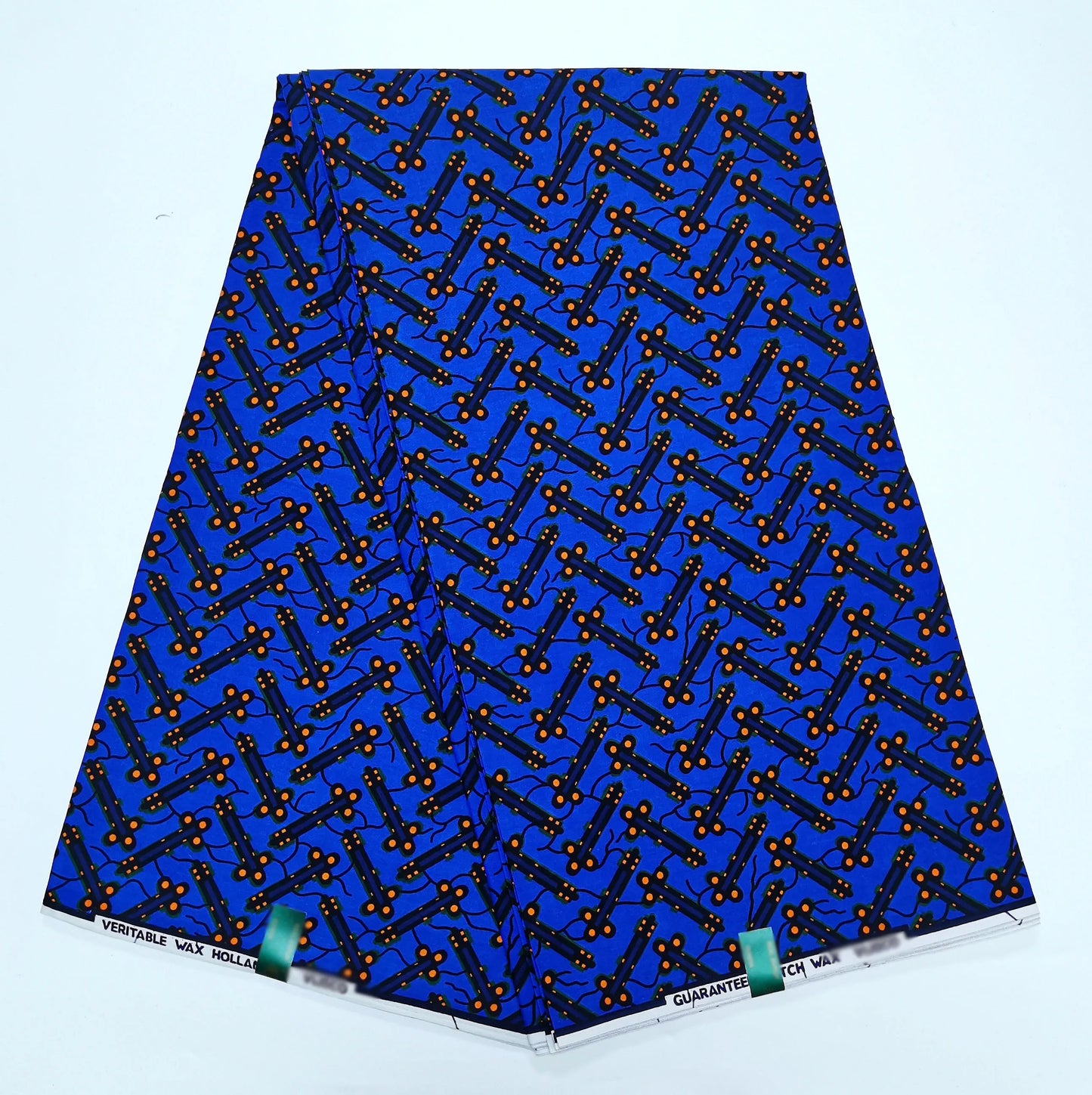Dutch Ankara Wax Print Fabric High Quality Wax African Hollandais Fabric 100% Cotton Soft African Veritable Real Wax for Dress