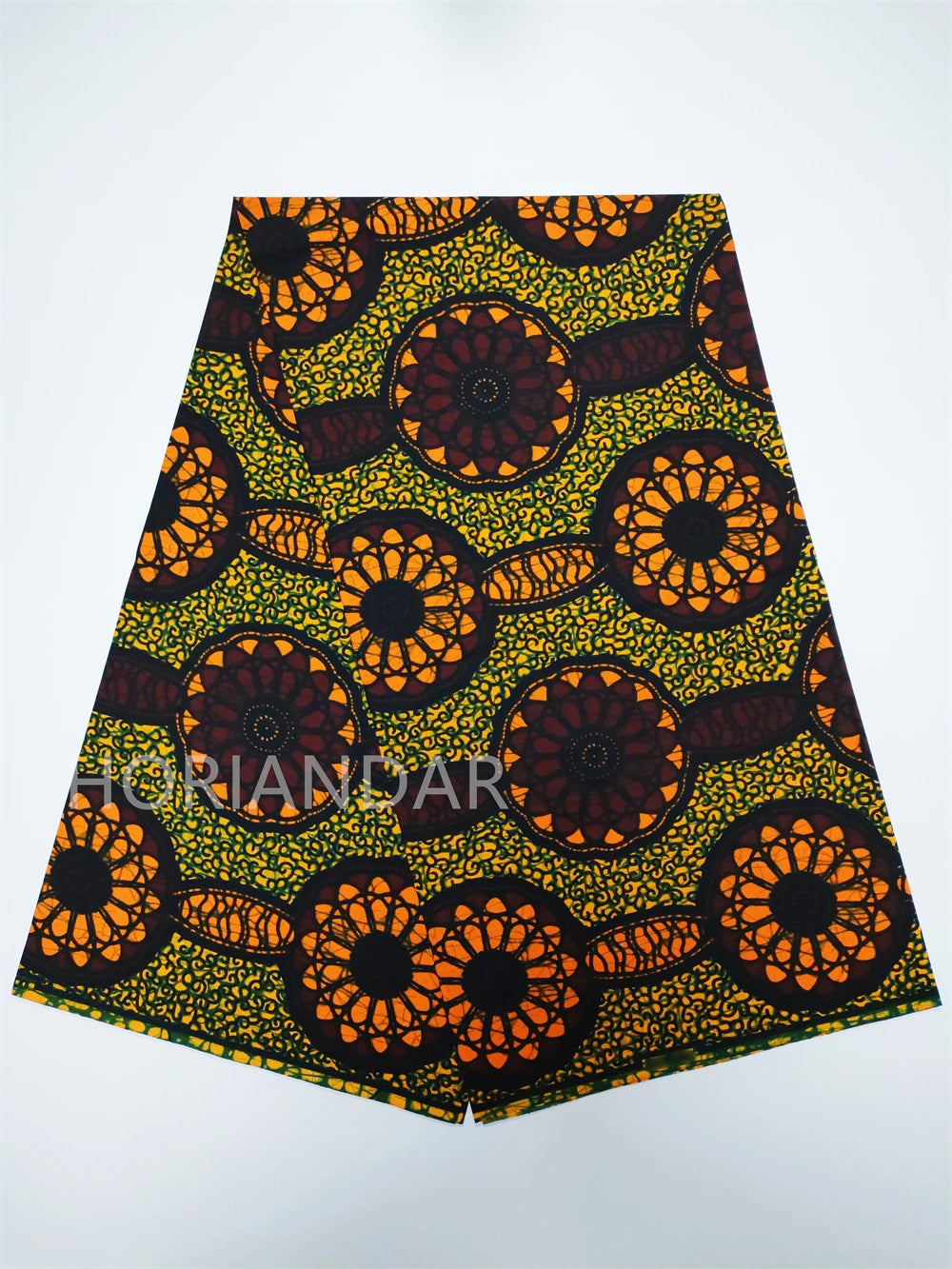 Veritable Guaranteed Dutch Hollandais Quality Prints Pagne African Fabric Dress Real Wax 100% Cotton 6 Yards