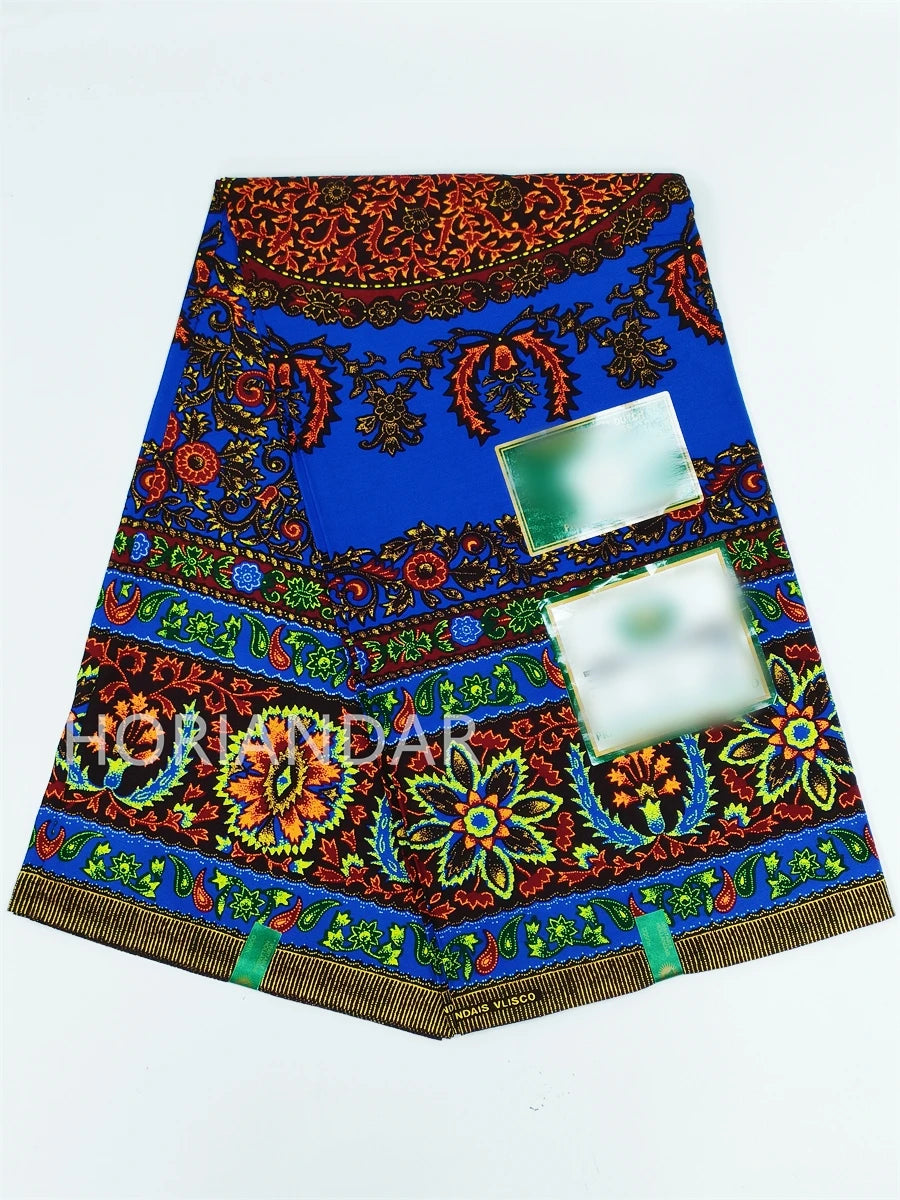 Veritable Dutch Hollandais Fabric Quality Printed Guaranteed Original African Fabric for Dress 100% Cotton Real Wax