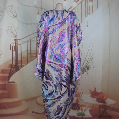 The New Listing woman african dresses for party Fashionable jacquard fabric evening dresses woman elegant luxury woman kaftan