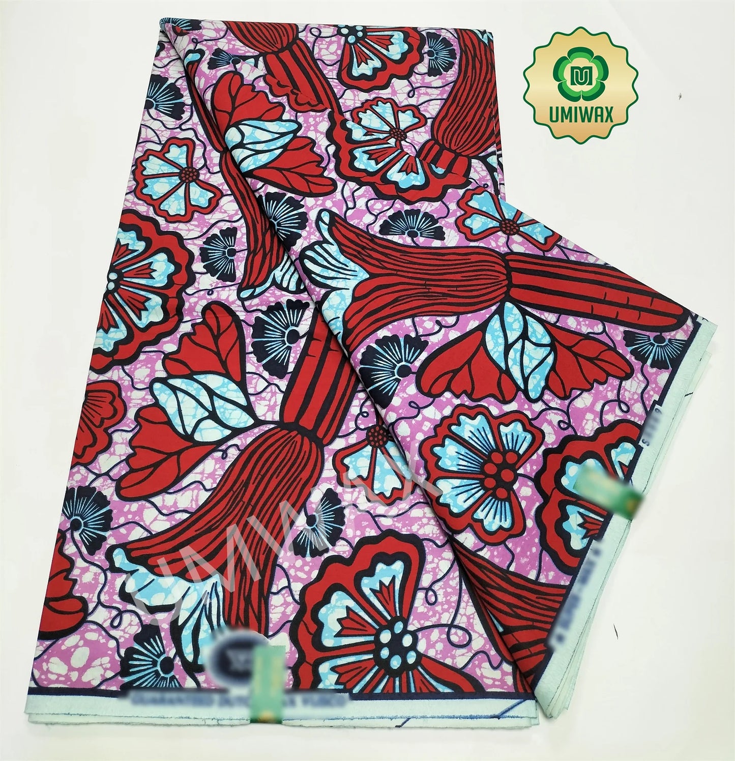 2025 Newest Veritable Original Super-W Guaranteed Dutch Hollandais Pagne Real Wax Print Fabric African Dress 100% Cotton 6 yard