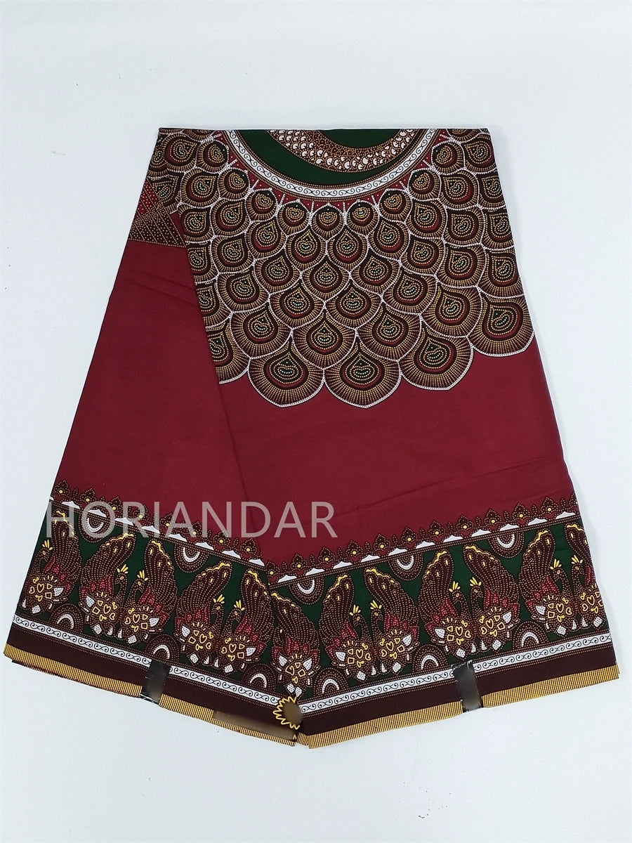 Veritable Dutch Hollandais Fabric Quality Printed Guaranteed Original African Fabric for Dress 100% Cotton Real Wax