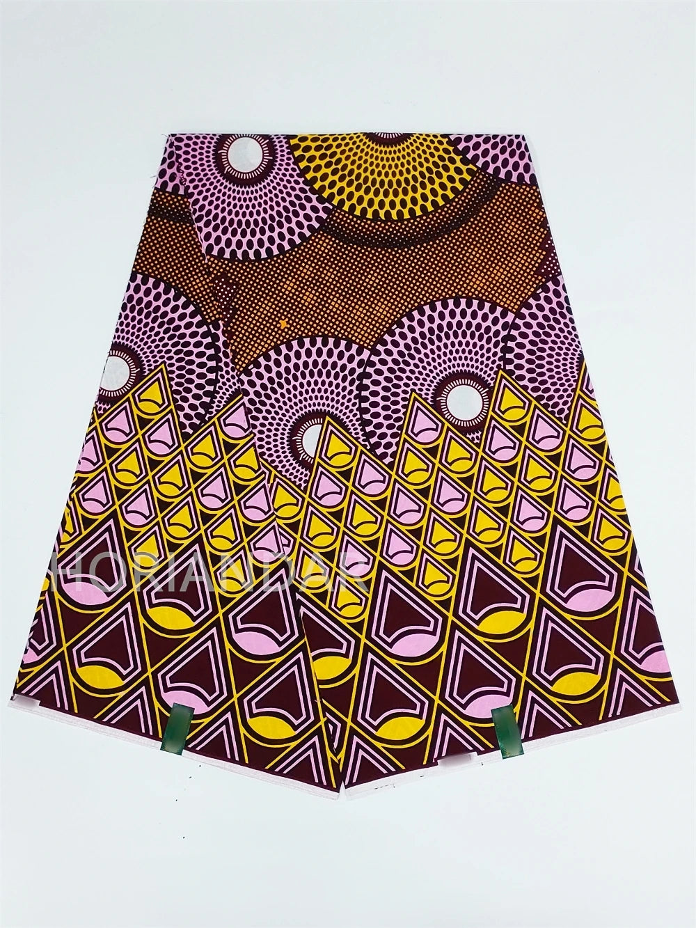 Classical Fabric Dutch Hollandais Fabric Veritable Real Wax for African Printed Dress Guaranteed 100% Cotton 6 Yards