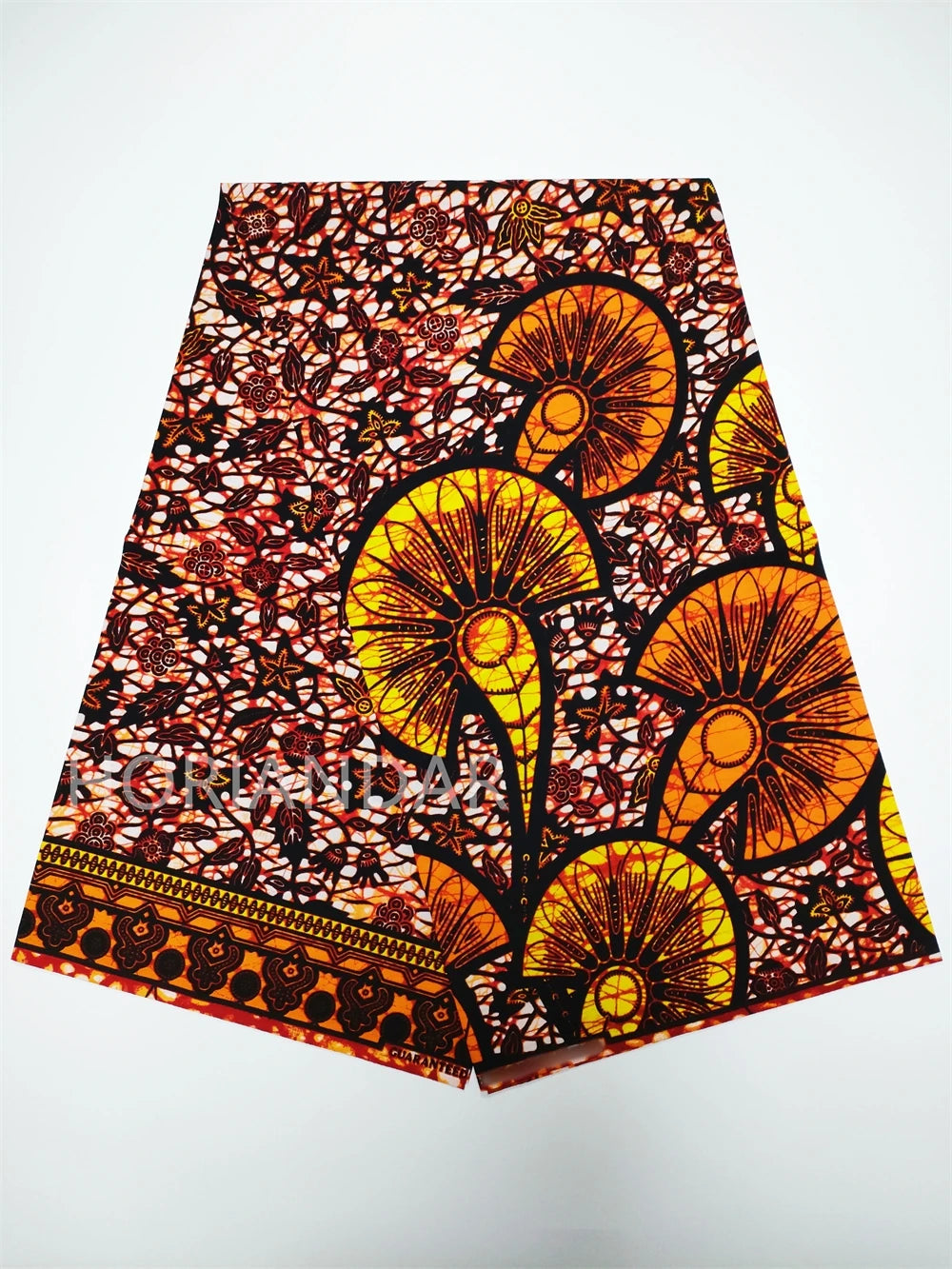 Veritable Guaranteed Dutch Hollandais Quality Prints Pagne African Fabric Dress Real Wax 100% Cotton 6 Yards