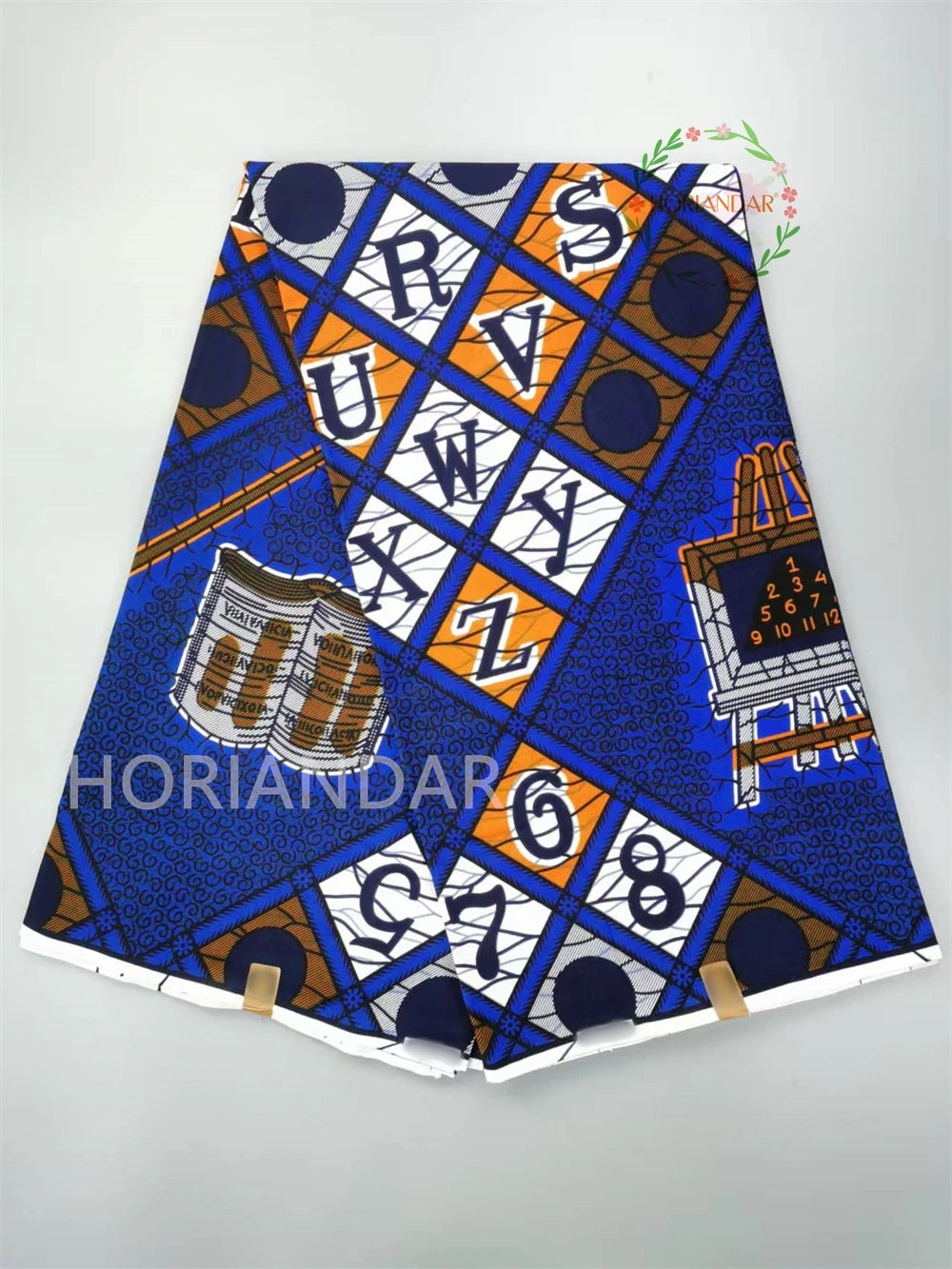 Classical Fabric Dutch Hollandais Fabric Veritable Real Wax for African Printed Dress Guaranteed 100% Cotton 6 Yards