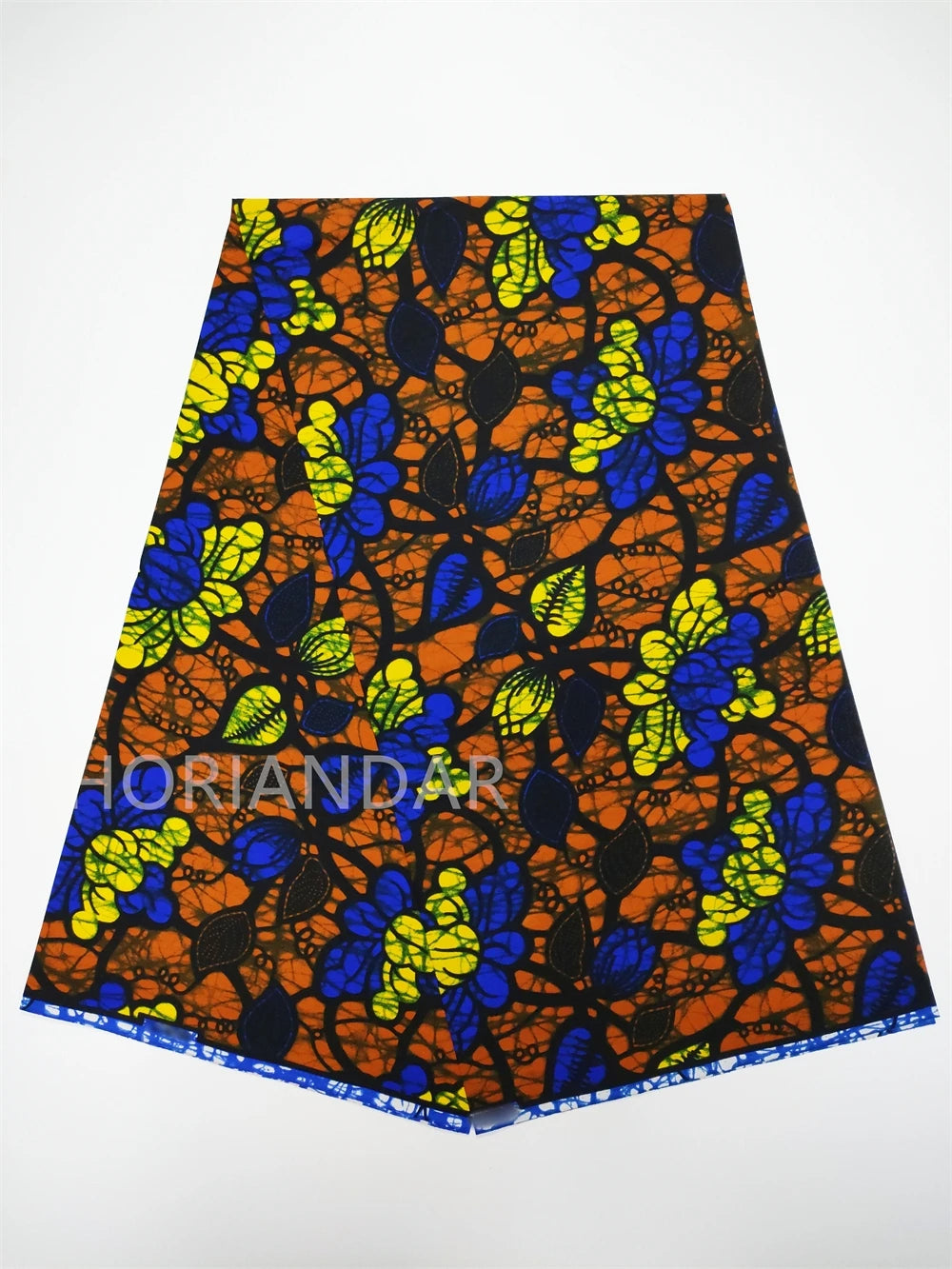 Veritable Guaranteed Dutch Hollandais Quality Prints Pagne African Fabric Dress Real Wax 100% Cotton 6 Yards