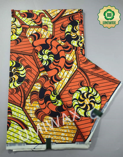 2025 Newest Veritable Original Super-W Guaranteed Dutch Hollandais Pagne Real Wax Print Fabric African Dress 100% Cotton 6 yard