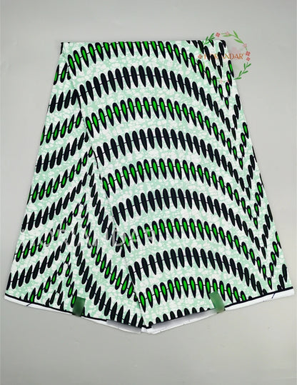 Classical Fabric Dutch Hollandais Fabric Veritable Real Wax for African Printed Dress Guaranteed 100% Cotton 6 Yards