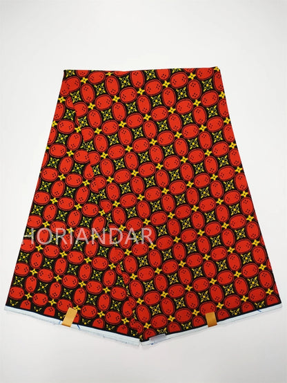 Classical Fabric Dutch Hollandais Fabric Veritable Real Wax for African Printed Dress Guaranteed 100% Cotton 6 Yards
