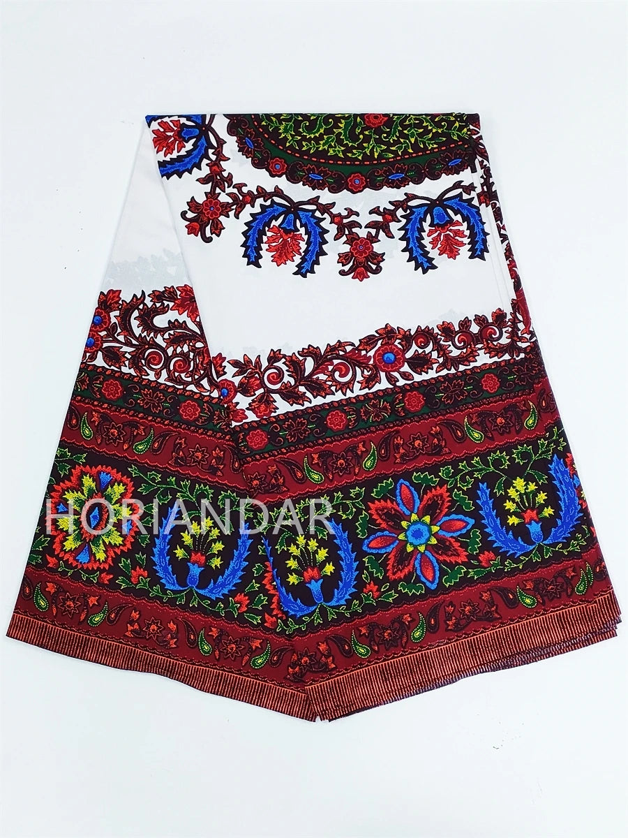 Veritable Dutch Hollandais Fabric Quality Printed Guaranteed Original African Fabric for Dress 100% Cotton Real Wax