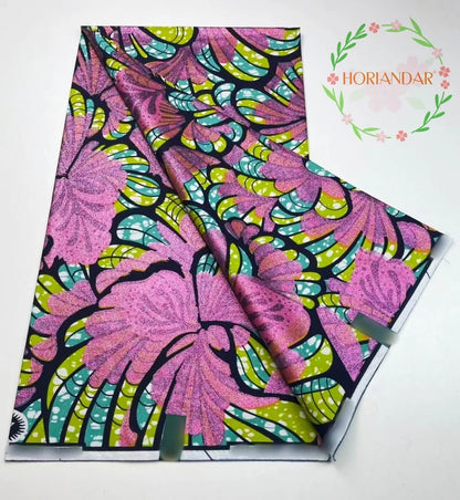 2026 Grand Super Original African Wax Fabric High Quality Nigerian Print Ankara Fabric For Sewing 6 Yard Women Dress 100% Cotton