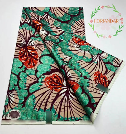 2026 Grand Super Original African Wax Fabric High Quality Nigerian Print Ankara Fabric For Sewing 6 Yard Women Dress 100% Cotton