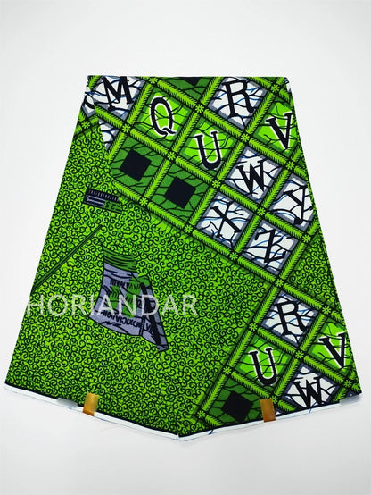 Classical Fabric Dutch Hollandais Fabric Veritable Real Wax for African Printed Dress Guaranteed 100% Cotton 6 Yards