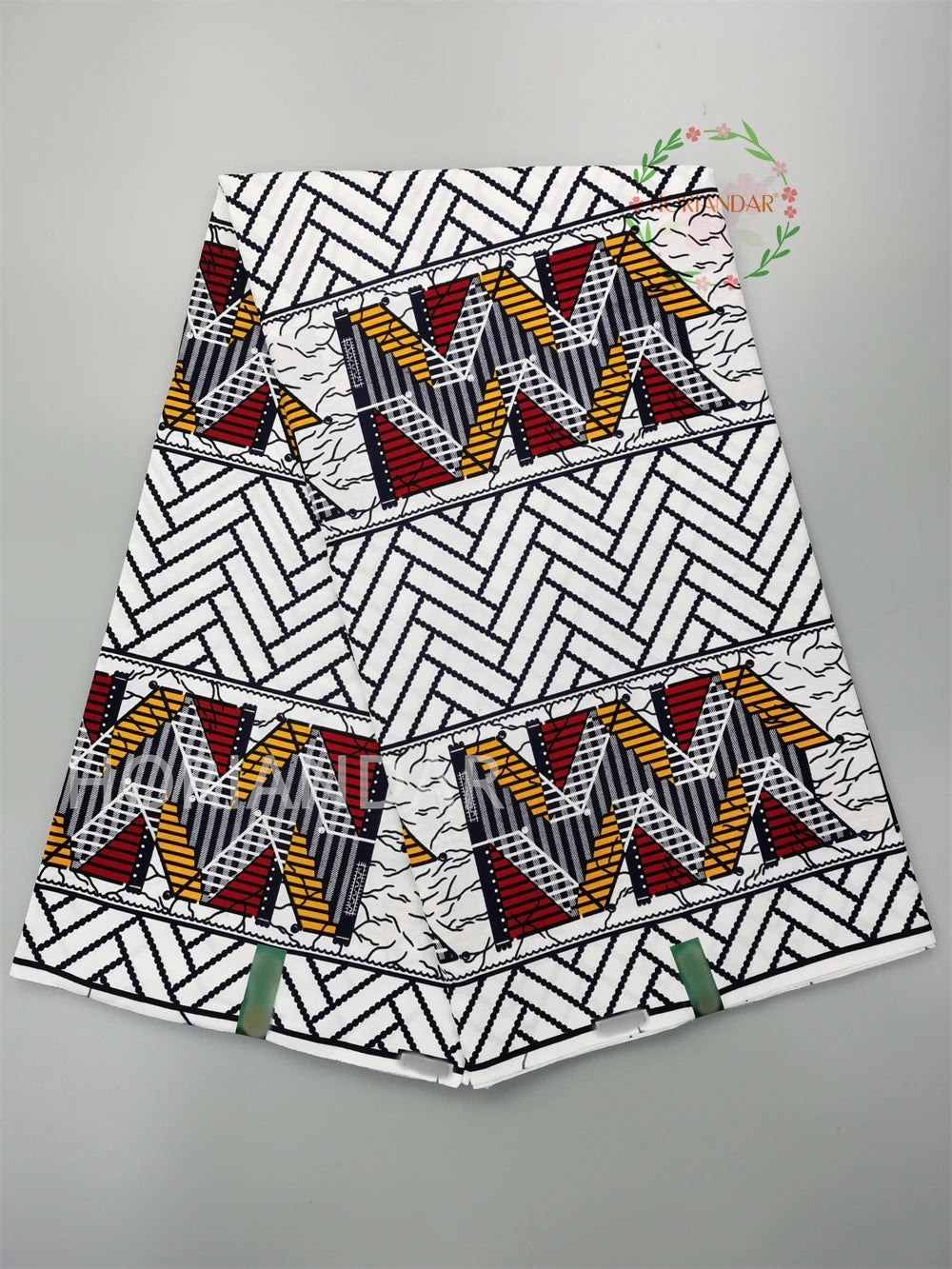 Classical Fabric Dutch Hollandais Fabric Veritable Real Wax for African Printed Dress Guaranteed 100% Cotton 6 Yards