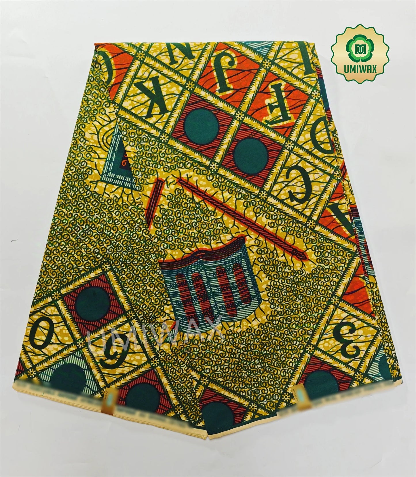 2025 Newest Ankara Real Wax Fabric Guaranteed Veritable African Wax Print Pagne Fabric 100% Cotton 6 Yards Ghana Style Dresses
