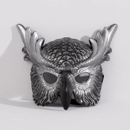 New Halloween Owl Mask Carnival Props Owl Mask Festival Cosplay Photo Props Atmosphere Dance Party Dress Up