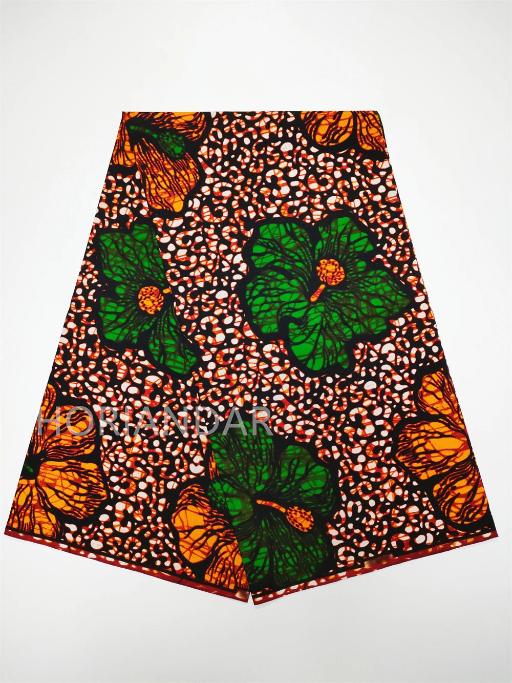 Veritable Guaranteed Dutch Hollandais Quality Prints Pagne African Fabric Dress Real Wax 100% Cotton 6 Yards