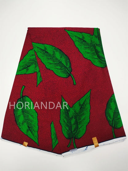 Classical Fabric Dutch Hollandais Fabric Veritable Real Wax for African Printed Dress Guaranteed 100% Cotton 6 Yards