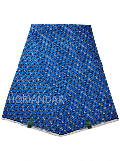 Veritable Guaranteed Dutch Hollandais Quality Prints Pagne African Fabric Dress Real Wax 100% Cotton 6 Yards
