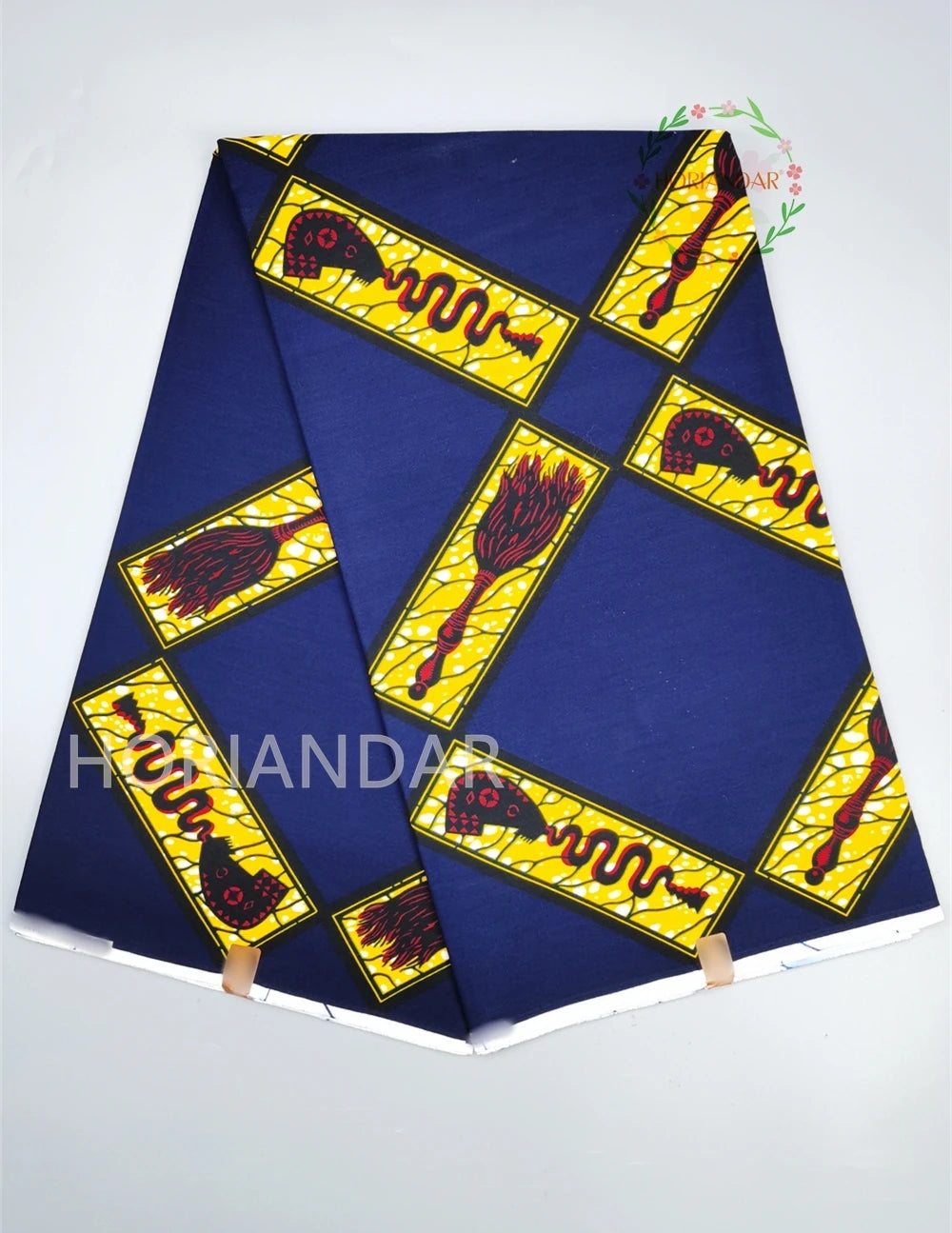 Classical Fabric Dutch Hollandais Fabric Veritable Real Wax for African Printed Dress Guaranteed 100% Cotton 6 Yards