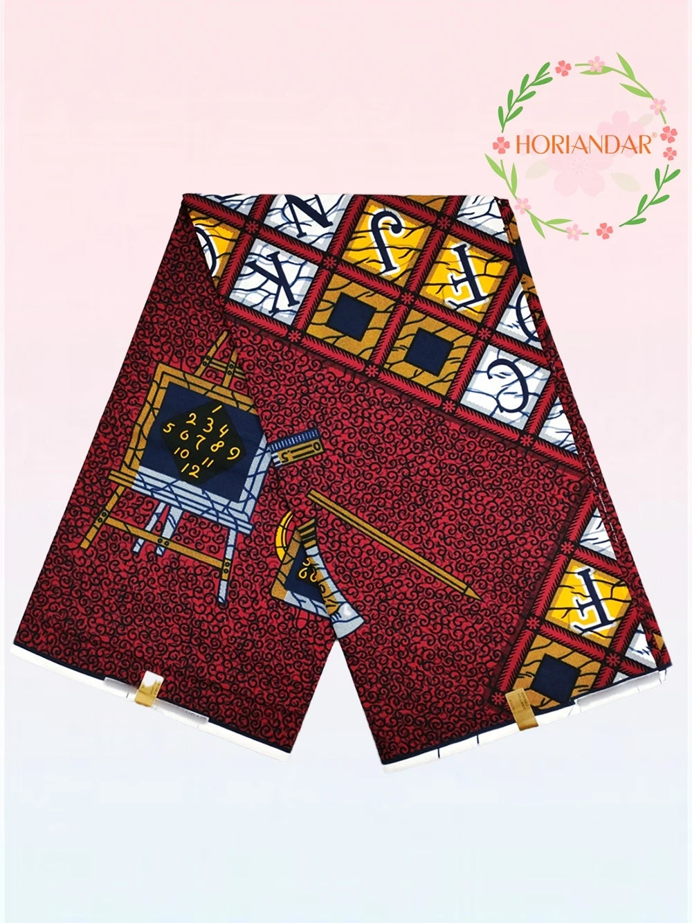 Classical Fabric Dutch Hollandais Fabric Veritable Real Wax for African Printed Dress Guaranteed 100% Cotton 6 Yards