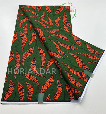 Veritable Guaranteed Dutch Hollandais Quality Prints Pagne African Fabric Dress Real Wax 100% Cotton 6 Yards