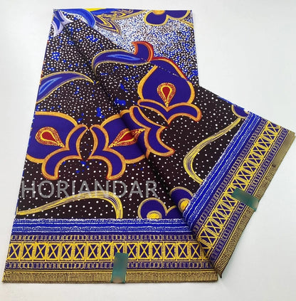 Veritable Dutch Hollandais Fabric Quality Printed Guaranteed Original African Fabric for Dress 100% Cotton Real Wax