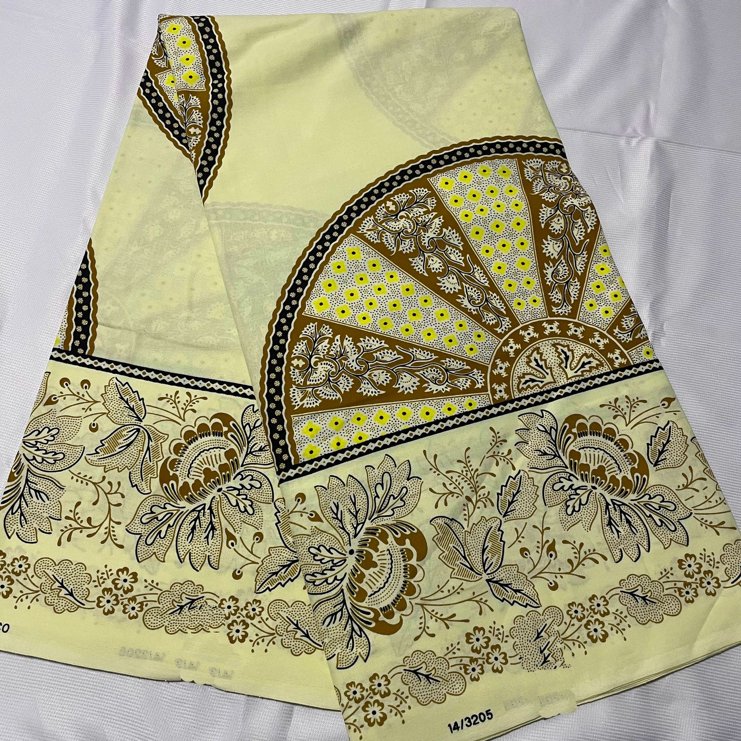 Big Flowers African Soft 100% Cotton Quality Fashion Printing Batik Hollan Ankara Wax Fabric For Sewing Women Dress 6Yards