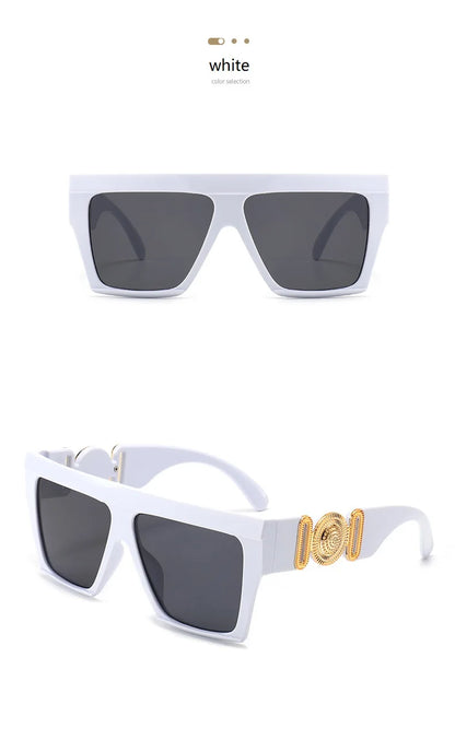 Oversize Square Sunglasses Women Fashion New Vintage Big Frame Shades Men Sun Glasses UV400 Eyewear Oculos Gafas De Sol