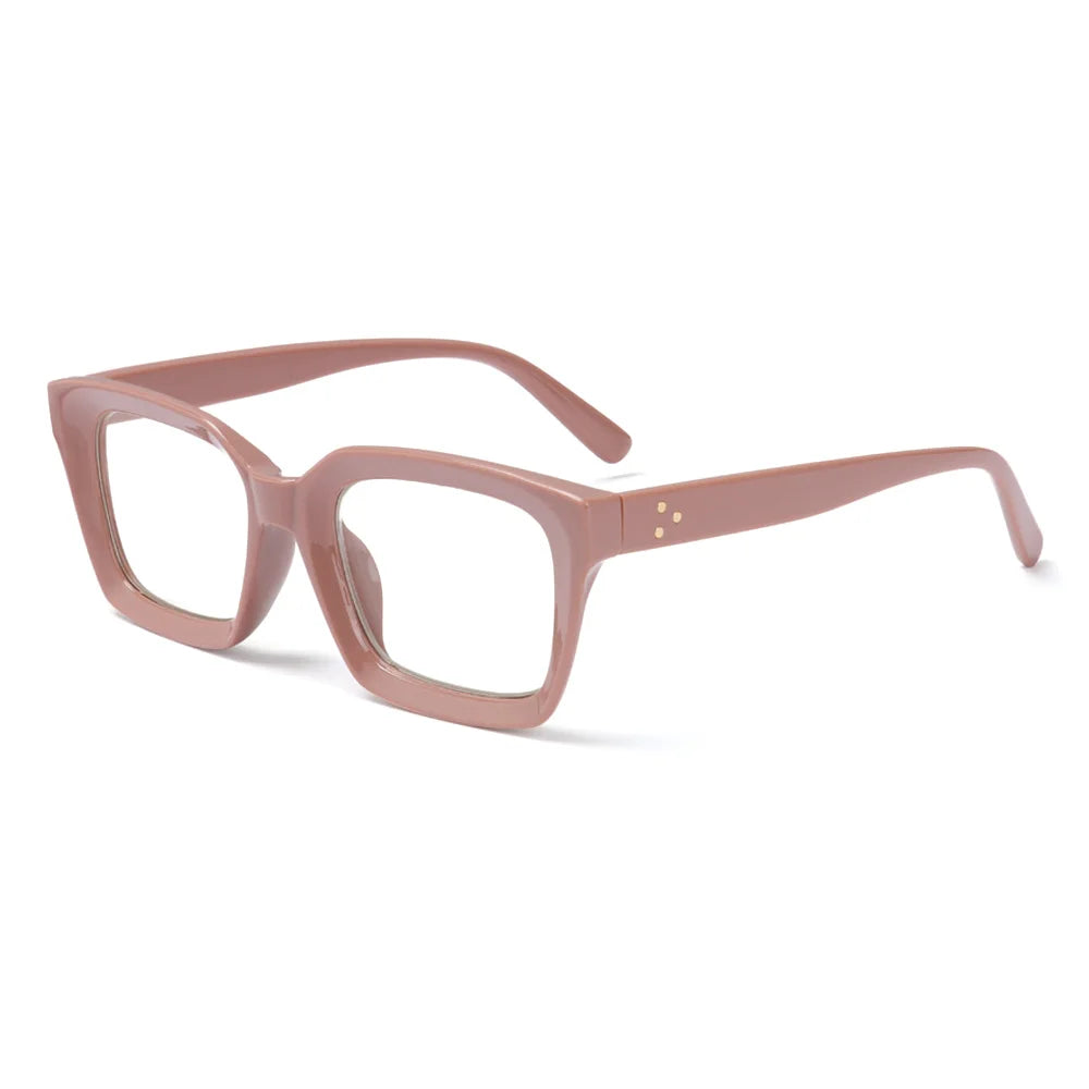 Men Women Fashion Oversized Square Reading Glasses Large Frame Presbyopia Eyeglasses Diopter +1.0~+3.0