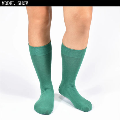 5/10 Pairs Men's Socks Cotton Breathable and Sweatproof Multicolor Four Seasons High Quality Black Dress Men's Crew Socks