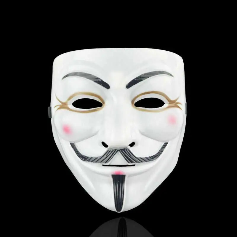 1Pc Halloween Masks V for Vendetta Mask Anonymous Guy Fawkes Halloween Party Gift for Adult Kids Film Theme Mask Cosplay Costume